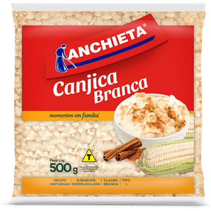 MILHO PARA CANJICA ANCHIETA 500G BRANCA